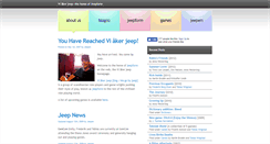 Desktop Screenshot of jeepen.org