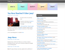 Tablet Screenshot of jeepen.org